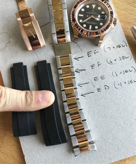 oem rolex oysterflex strap|Rolex oysterflex strap sizes.